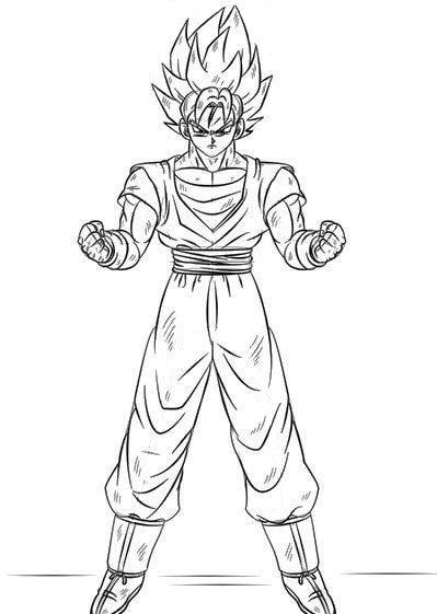 como-desenhar-o-goku-ssj-blue-kaioken