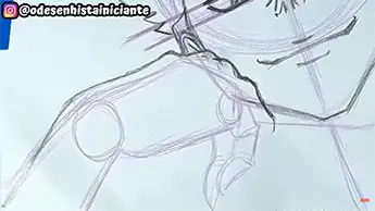 como-desenhar-o-itadori-fácil