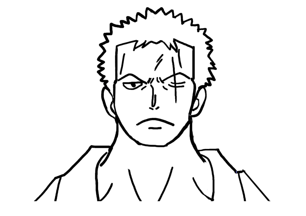 Desenhar O Zoro De One Piece