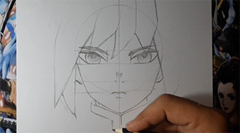 como desenhar animes