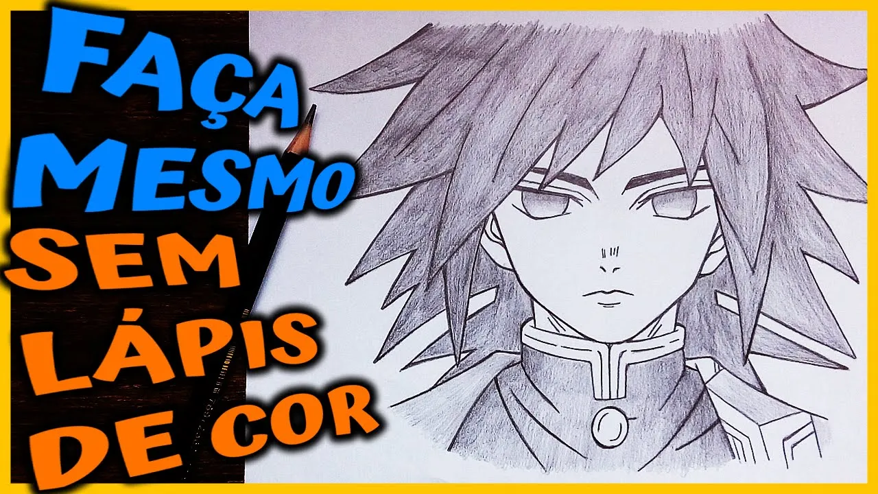 Como desenhar o Tomioka de Demon Slayer