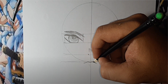 como desenhar o rosto do tomioka