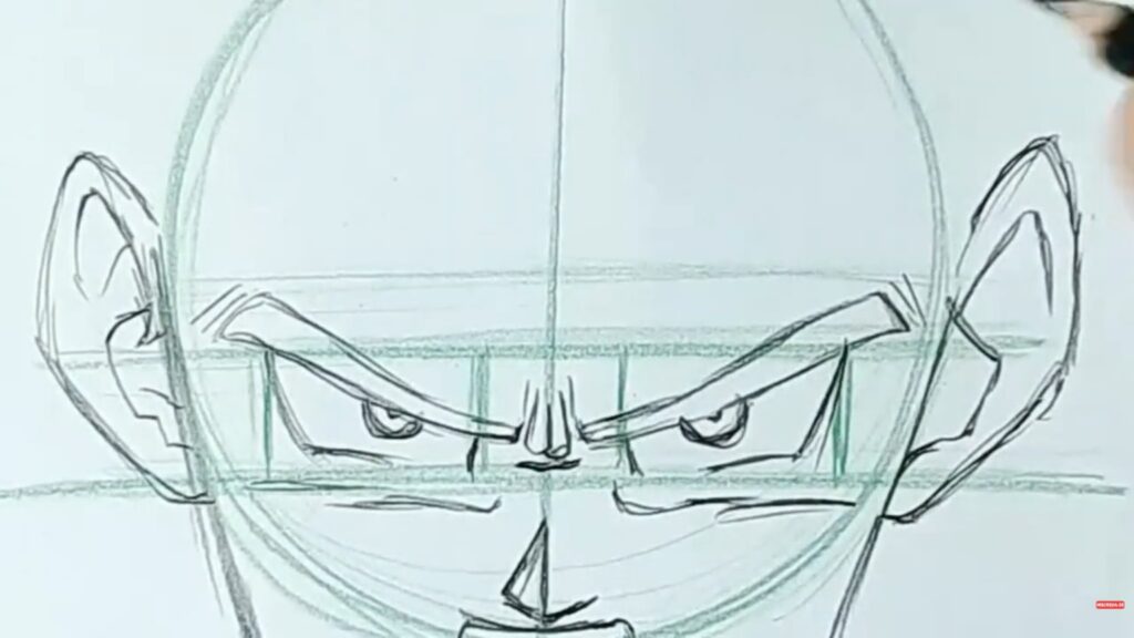 orelhas goku